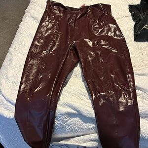Spanx Patent Leather Leggings